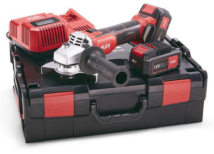 FLEX L 125 18.0-EC/5.0 Set, Аккумуляторная угловая шлифовальная машина ACCUFLEX 18,0 В, 125 мм - Зображення 7
