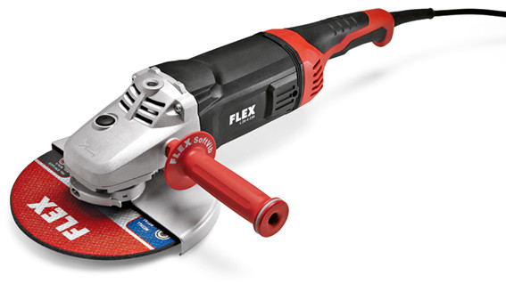 FLEX L 26-6 230 Угловая шлифовальная машина T-Rex на 2600 Вт с колоссальным запасом мощности, 230 мм