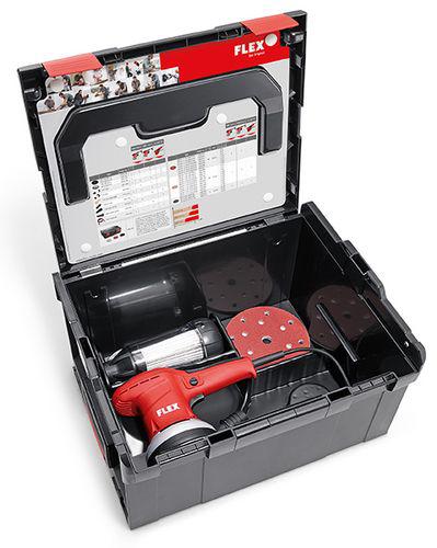 FLEX ORE 150-3 Set Мощная эксцентриковая шлифовальная машина с регулировкой частоты вращения, 150 мм - Зображення 2
