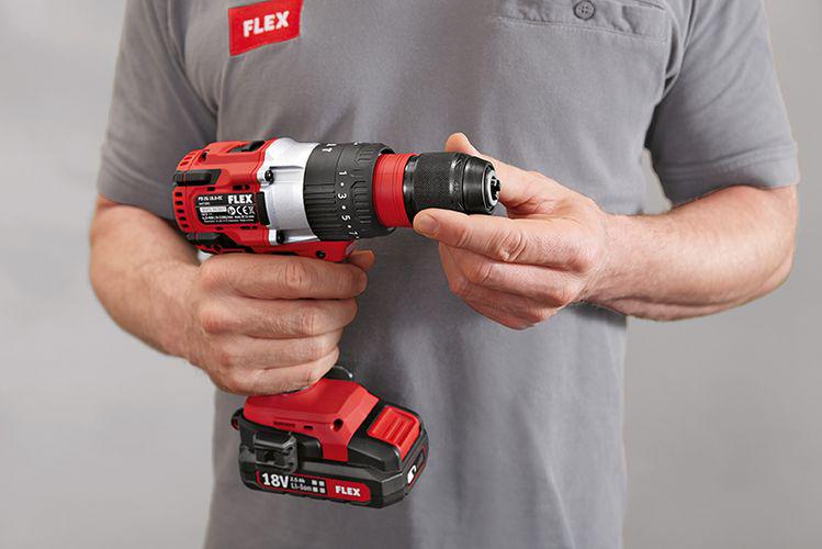 FLEX PD 2G 18.0-EC Двухскоростной аккумуляторный ударный дрель-шуруповерт 18,0 В - Зображення 4