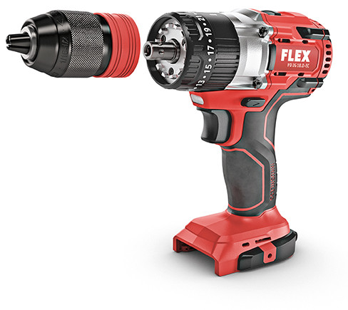 FLEX PD 2G 18.0-EC Двухскоростной аккумуляторный ударный дрель-шуруповерт 18,0 В - Зображення 1