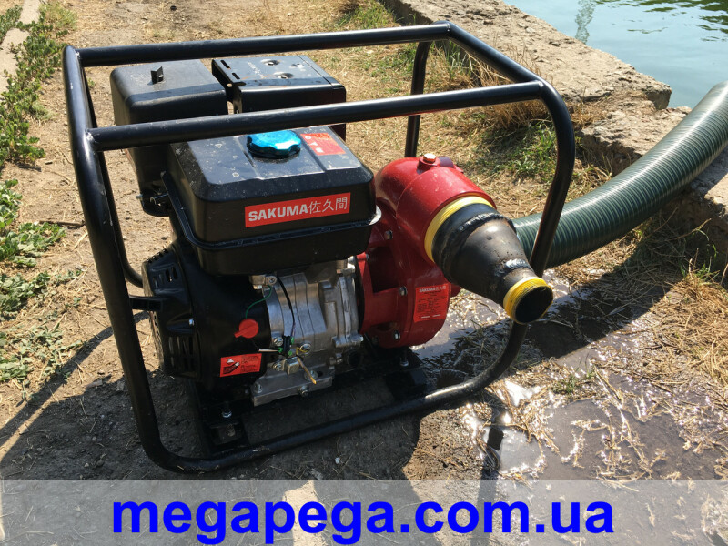 Бензиновая высоконапорная мотопомпа SAKUMA SWP40CI - Зображення 4