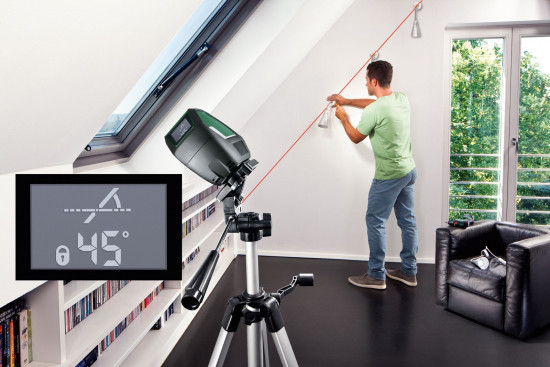 Лазерный нивелир BOSCH PLL 2 + штатив TT 150 - Зображення 1
