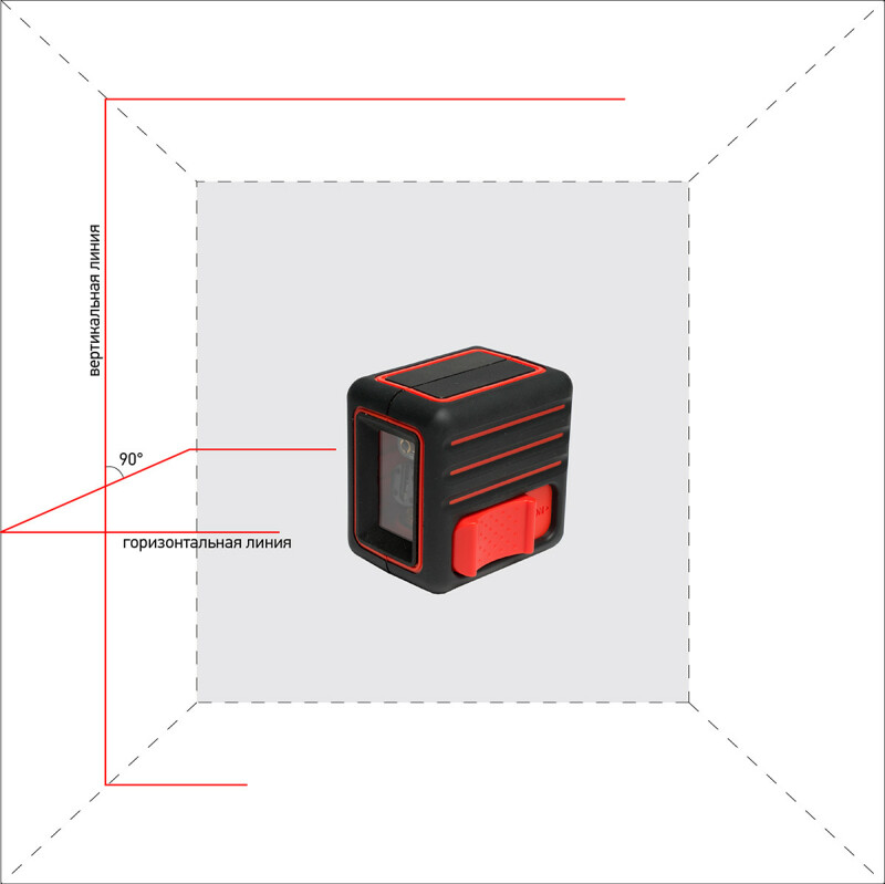 Лазерный уровень CUBE MINI Professional Edition ADA А00462 - Зображення 4