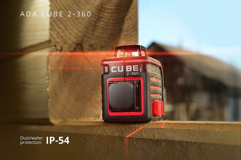 Лазерный уровень CUBE 2-360 BASIC EDITION ADA А00447 - Зображення 8