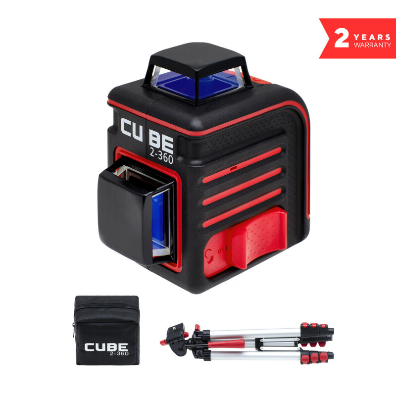 Лазерный уровень CUBE 2-360 PROFESSIONAL EDITION ADA А00449 - Зображення 1