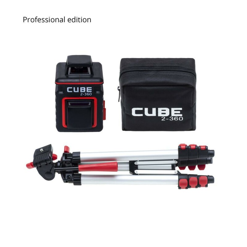 Лазерный уровень CUBE 2-360 PROFESSIONAL EDITION ADA А00449 - Зображення 8