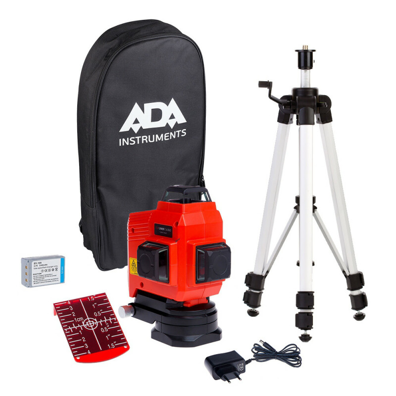 Лазерный уровень TOPLINER 3x360 SET ADA А00484