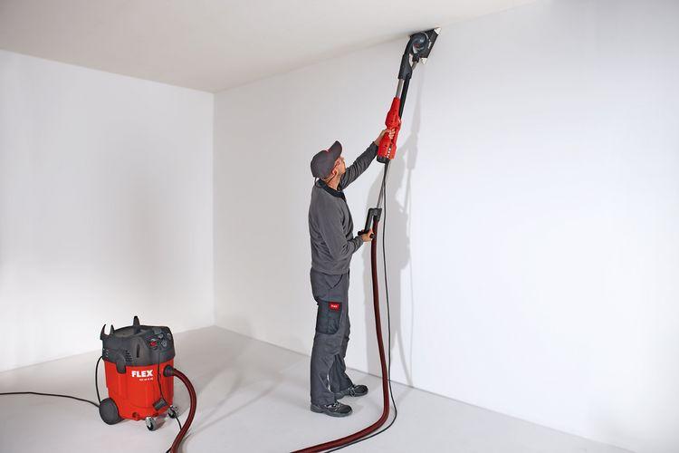 FLEX WST 700 VV Plus без пылеудаляющего шланга Шлифовальная машина для стен и потолков Vario-Giraff® - Зображення 5
