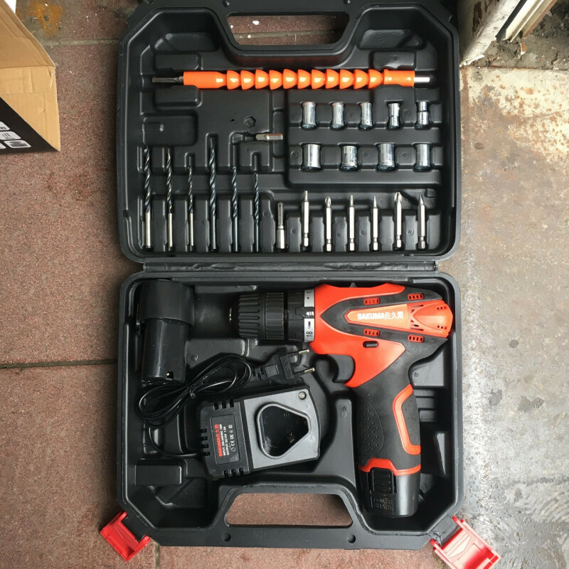 Шуруповерт аккумуляторный SAKUMA SD1203C+ - Зображення 1