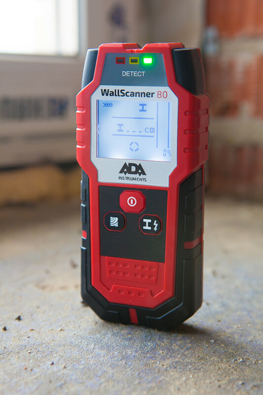 Детектор металла, проволоки и дерева Wall Scanner 80 ADA А00466 - Зображення 7