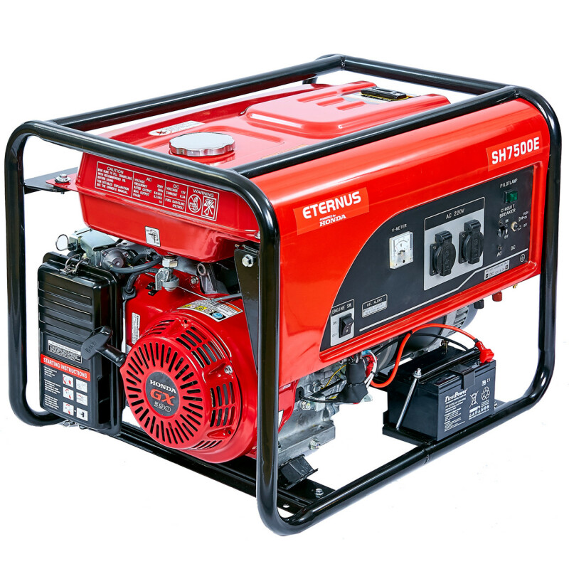 Бензиновый генератор ETERNUS SH7500E - Зображення 1