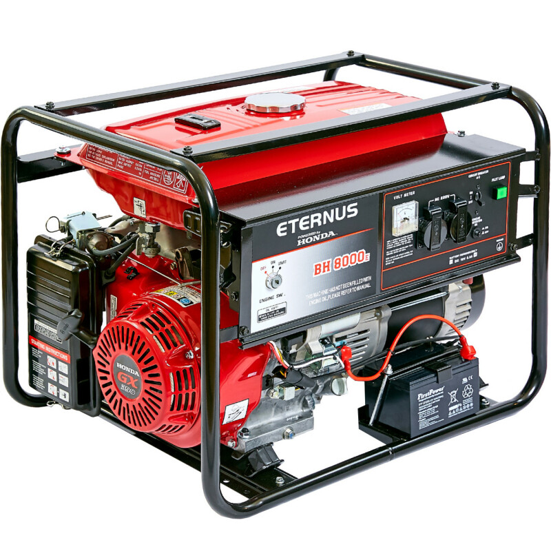 Бензиновый генератор ETERNUS BH8000DXE - Зображення 1