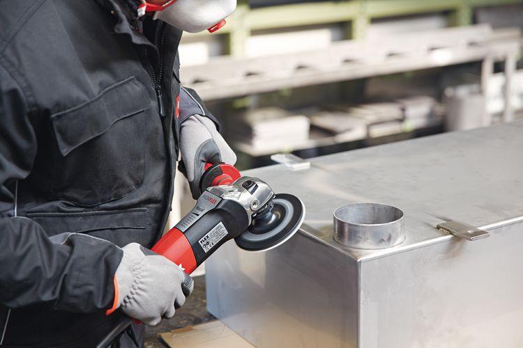 FLEX LE 14-7 125 INOX Угловая шлифовальная машина для обработки нержавеющих и легированных сталей - Зображення 4