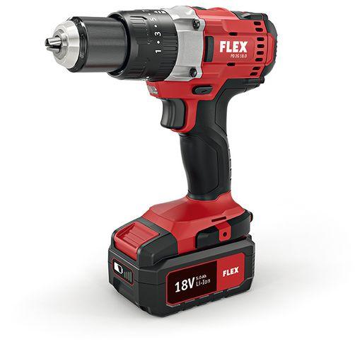 FLEX PD 2G 18.0 Двухскоростной аккумуляторный ударный дрель-шуруповерт 18,0 В - Зображення 4
