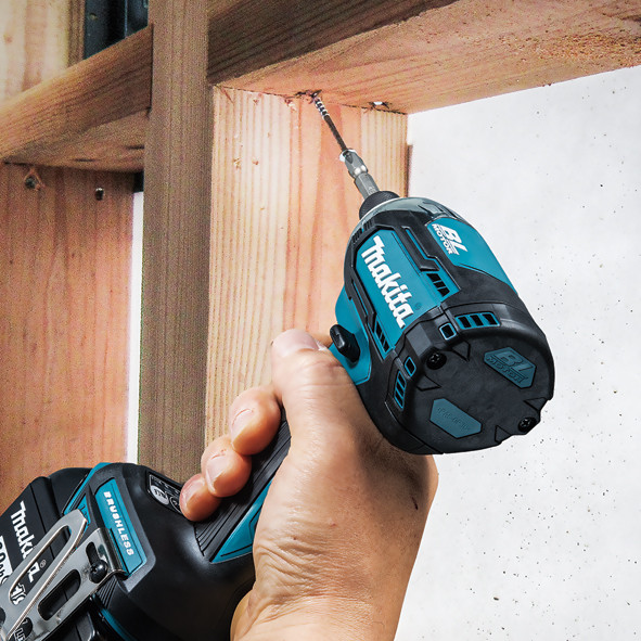 Аккумуляторный ударный винтоверт Makita DTD170Z - Зображення 3