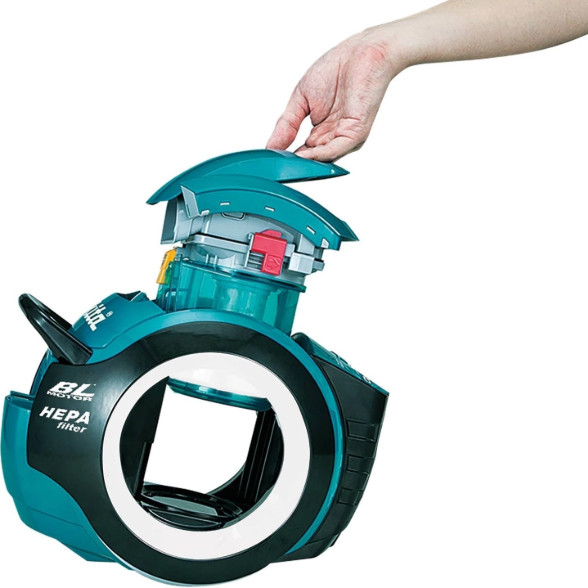Аккумуляторный пылесос-циклон Makita DCL501Z - Зображення 1