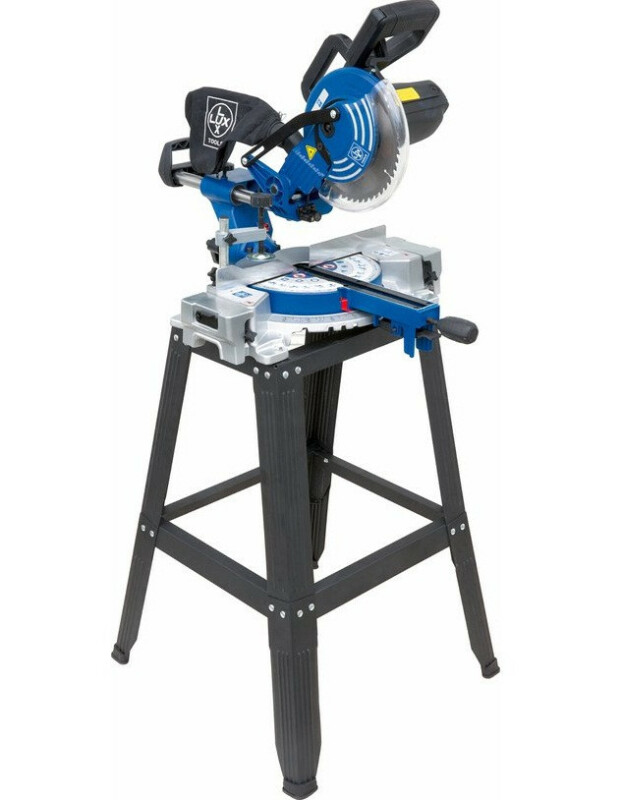 Торцовочная пила на станине LUX-TOOLS ZKGS-1600A 1600вт диск Ø 210 мм