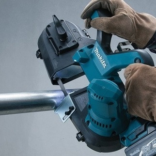 Аккумуляторная ленточная пила Makita DPB181Z - Зображення 1