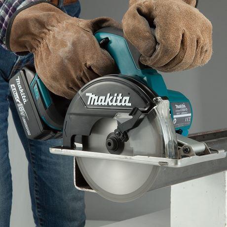 Аккумуляторная дисковая пила по металлу Makita DCS551Z - Зображення 1
