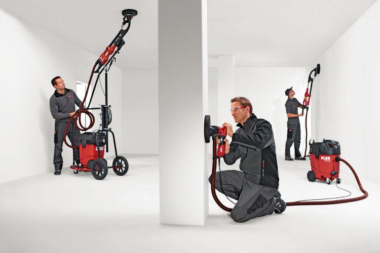 FLEX WSE 7 Vario Set Шлифовальная машина для стен и потолков Handy-Giraffe® - Зображення 6