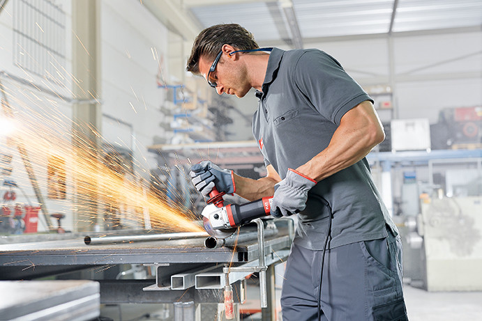 FLEX LB 17-11 125 Угловая шлифовальная машина с тормозом мощностью 1700 ватт, 125 мм - Зображення 1