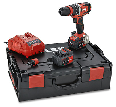 FLEX PD 2G 10.8-EC/6.0 Set Двухскоростной аккумуляторный ударный дрель-шуруповерт 10,8 В