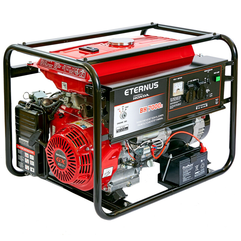 Бензиновый генератор ETERNUS BH7000DXE - Зображення 1