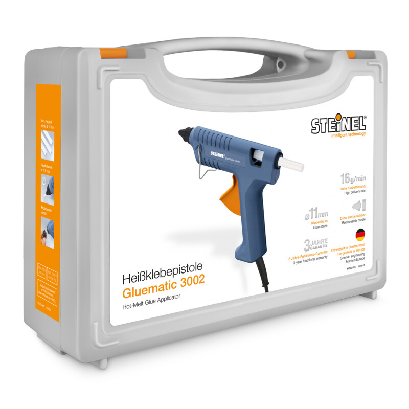 Термоклеевой пистолет STEINEL Gluematic 3002 с кейсом - Зображення 1