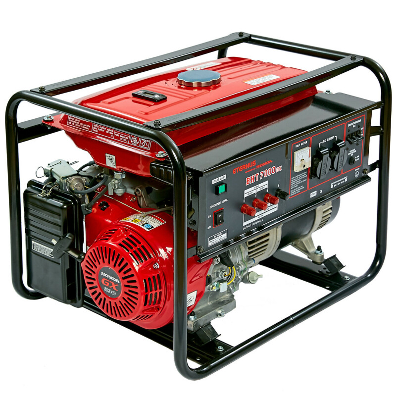 Бензиновый трехфазный генератор ETERNUS BHT7000DX - Зображення 1