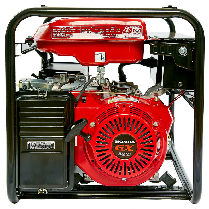 Бензиновый трехфазный генератор ETERNUS BHT7000DX - Зображення 3