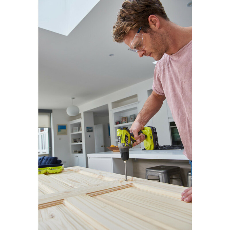 Бесщеточная аккумуляторная дрель-шуруповерт 18В RYOBI R18DD5-0 ONE+ - Зображення 2