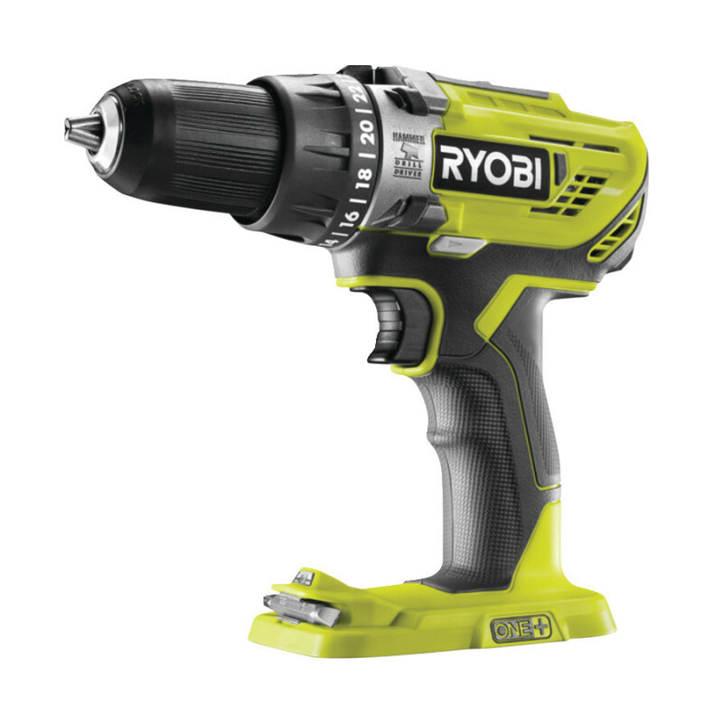Аккумуляторная ударная дрель-шуруповерт 18В RYOBI R18PD3-0 ONE+