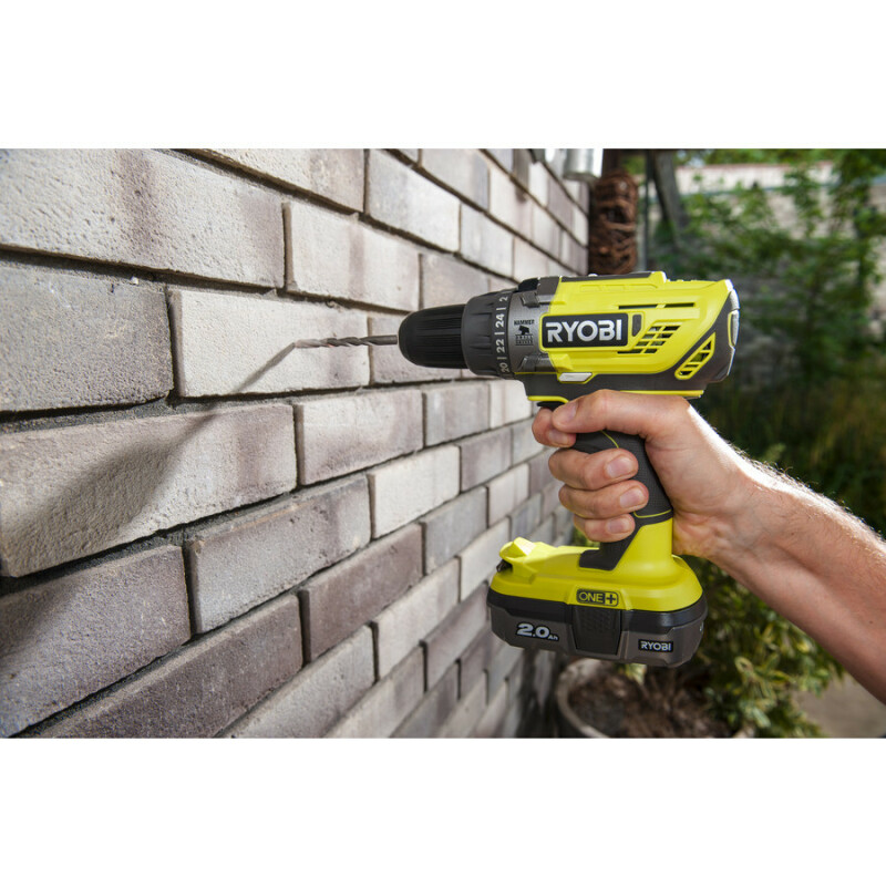 Аккумуляторная ударная дрель-шуруповерт 18В RYOBI R18PD3-0 ONE+ - Зображення 6