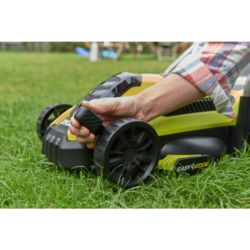 Электрическая колесная газонокосилка RYOBI RLM13E33S 1300вт 33см - Зображення 4