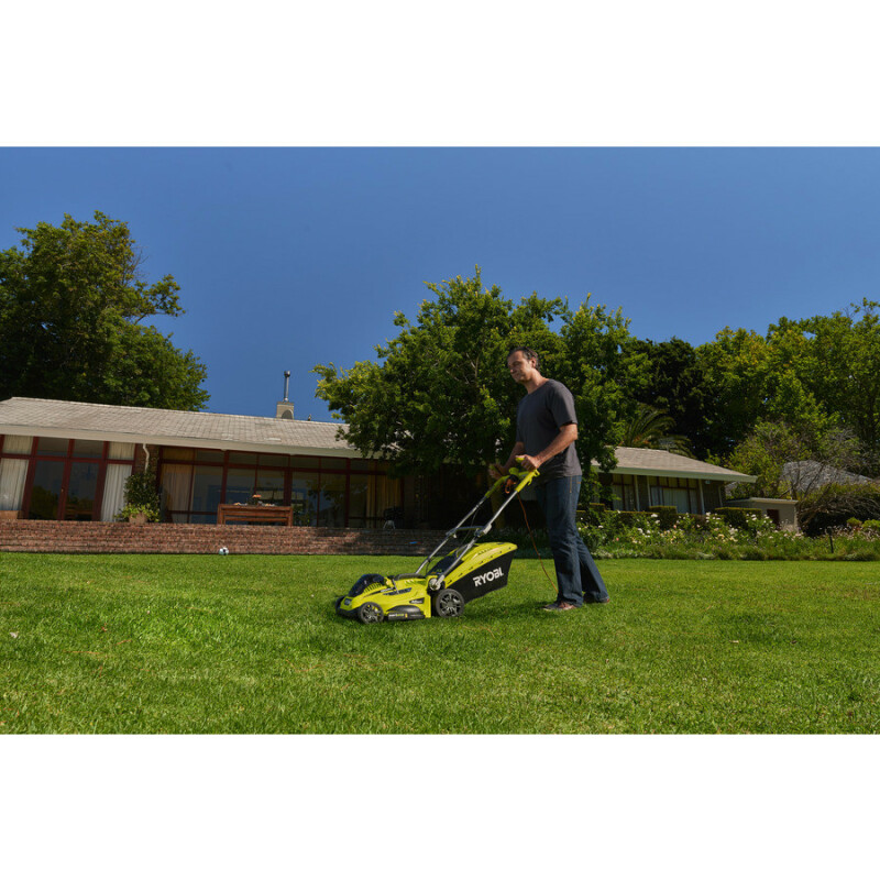 Электрическая колесная газонокосилка RYOBI RLM18E40H - Зображення 5