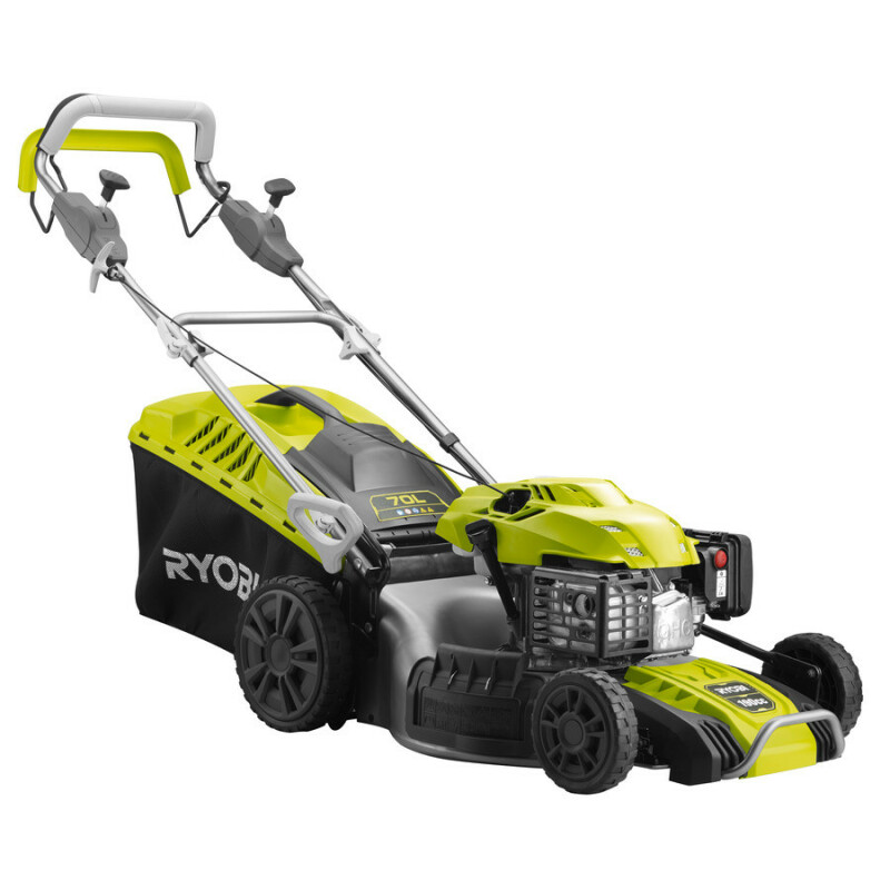 Самоходная бензиновая колесная газонокосилка с двигателем SUBARU™ 190 СМ³ RYOBI RLM53190SV - Зображення 1