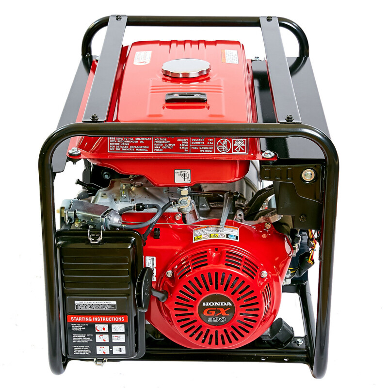 Бензиновый трехфазный генератор ETERNUS BHT8000DXE - Зображення 2