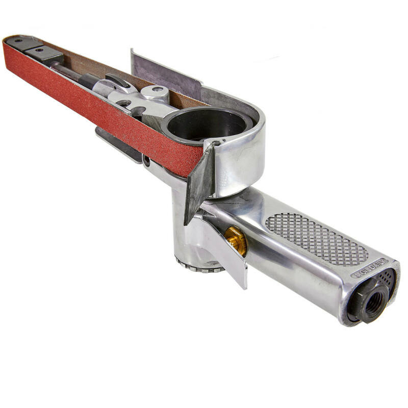 Пневматическая ленточная шлифовальная машина sander (20X520 мм, 18000 об / мин) GISON GP-902A - Зображення 1
