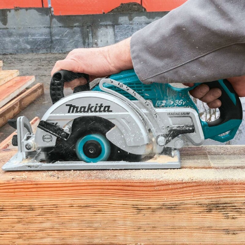 Аккумуляторная дисковая пила Makita DRS780Z - Зображення 1