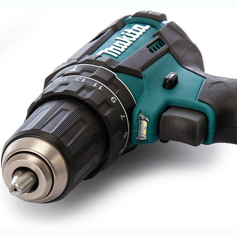Аккумуляторная ударная дрель-шуруповерт Makita DHP482RF - Зображення 1