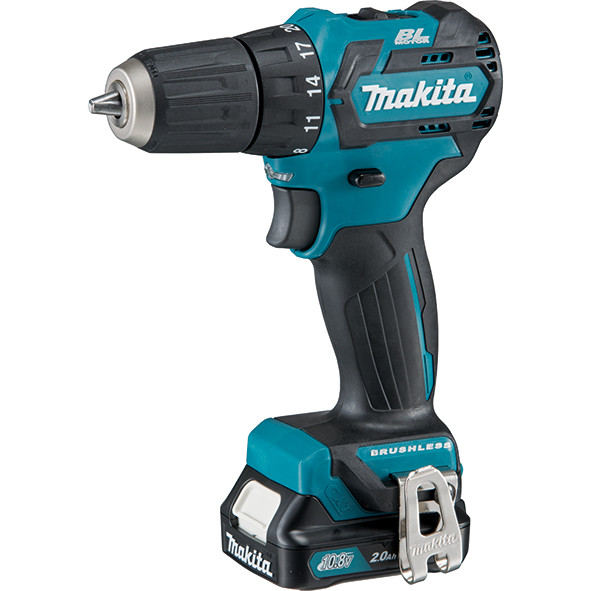 Аккумуляторный бесщёточный шуруповерт Makita DF332DSAJ
