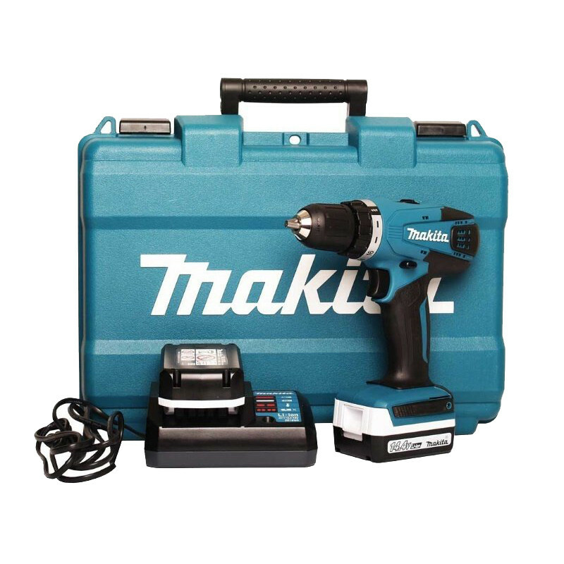 Аккумуляторный шуруповерт Makita DF347DWE - Зображення 1