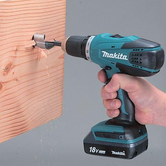 Аккумуляторный шуруповерт Makita DF457DWE - Зображення 1