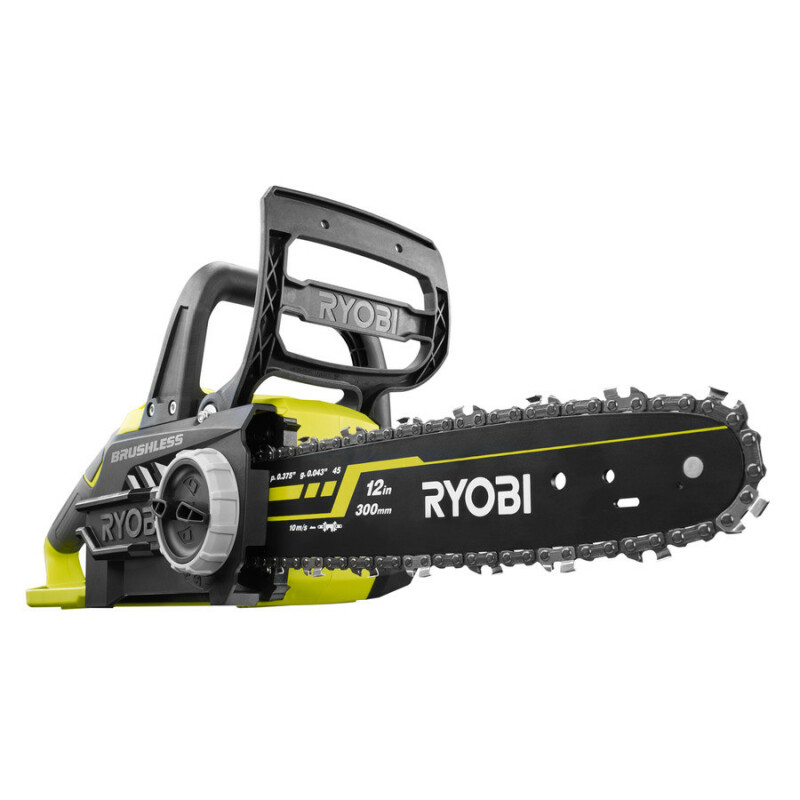 Аккумуляторная бесщеточная цепная пила  RYOBI OCS1830 ONE+ 18 V - Зображення 2