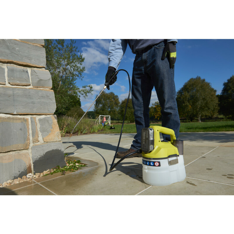 Аккумуляторный опрыскиватель 18V RYOBI OWS1880 ONE+ 3,5 L - Зображення 2