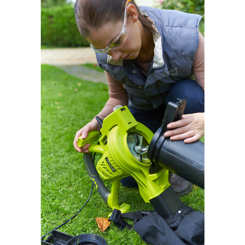 Электрический садовый пылесос-воздуходувка 3000 Вт. RYOBI RBV3000CSV - Зображення 5