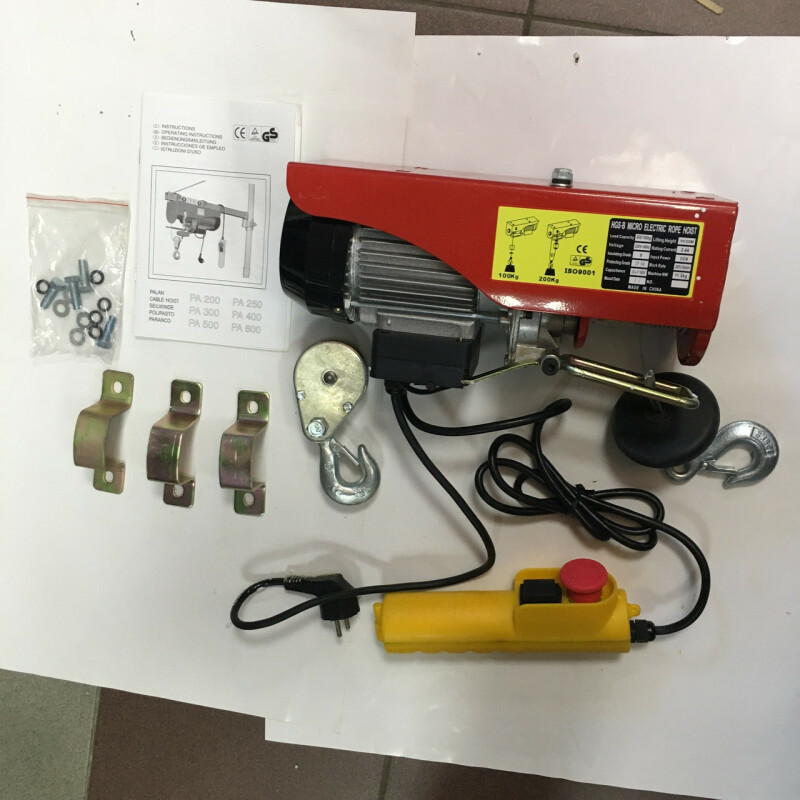 Электрическая лебедка PA200A - Зображення 2