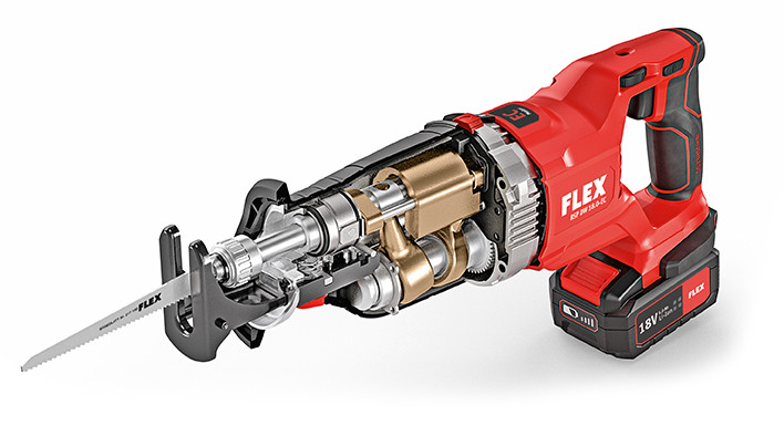 FLEX RSP DW 18.0-EC C, Аккумуляторная сабельная пила с маятниковым ходом 18,0 В - Зображення 3