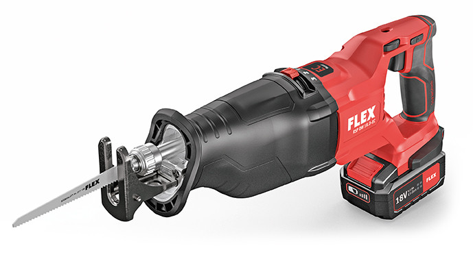 FLEX RSP DW 18.0-EC C, Аккумуляторная сабельная пила с маятниковым ходом 18,0 В - Зображення 6